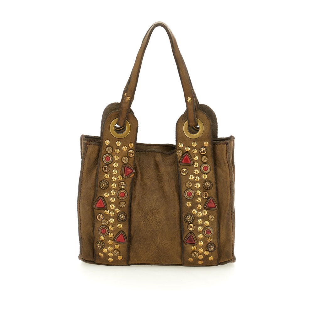 Crossbody Bag Afrodite Green | Campomaggi