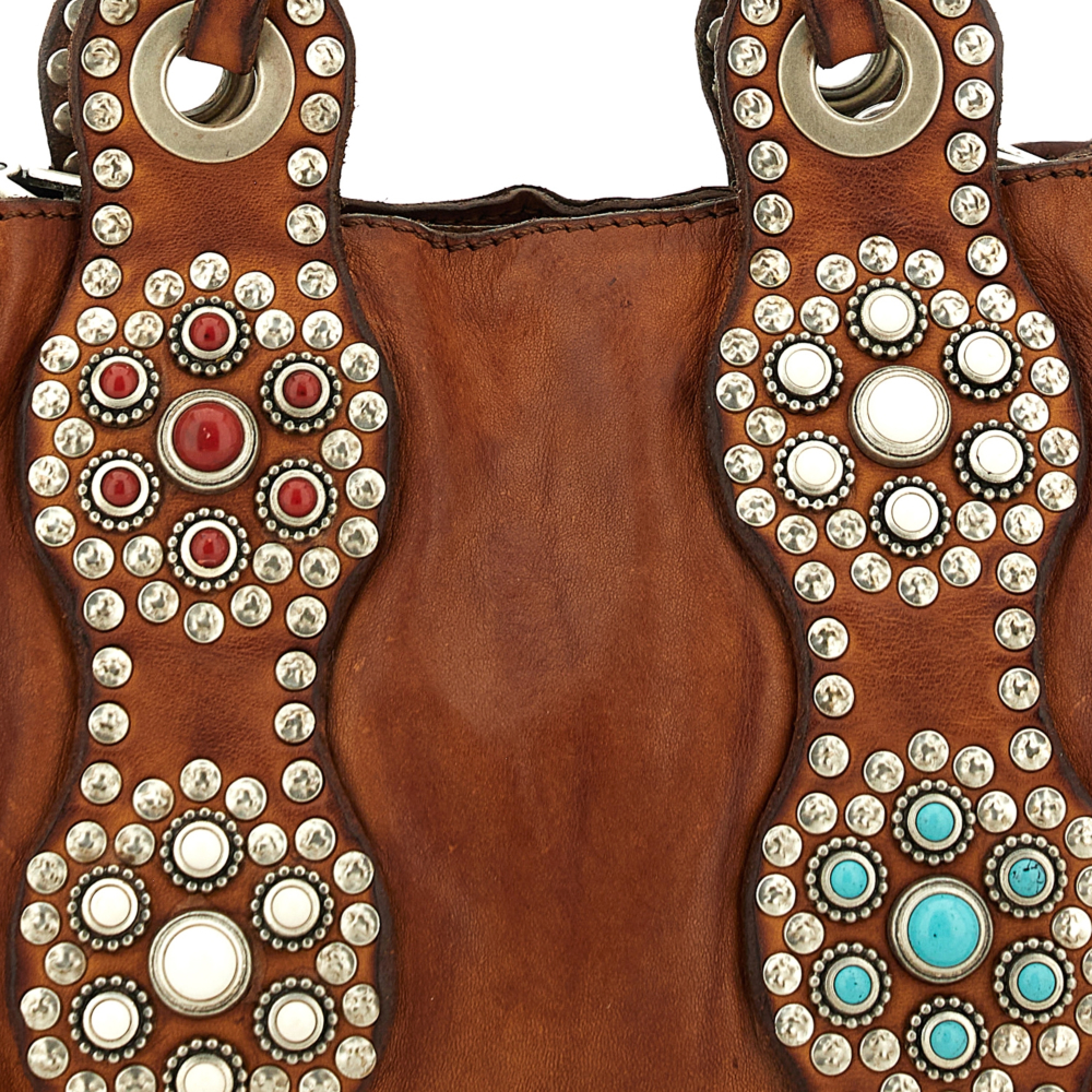 Crossbody Bag San Giuliano Mare Cognac | Campomaggi