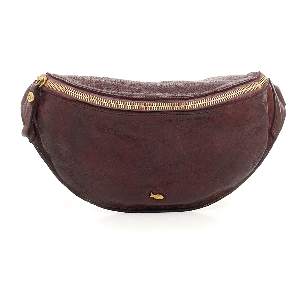 Sac Banane Mini En Cuir Campomaggi Centaurus - Cognac - 100% Cuir De Vache - Neuf Avec étiquettes