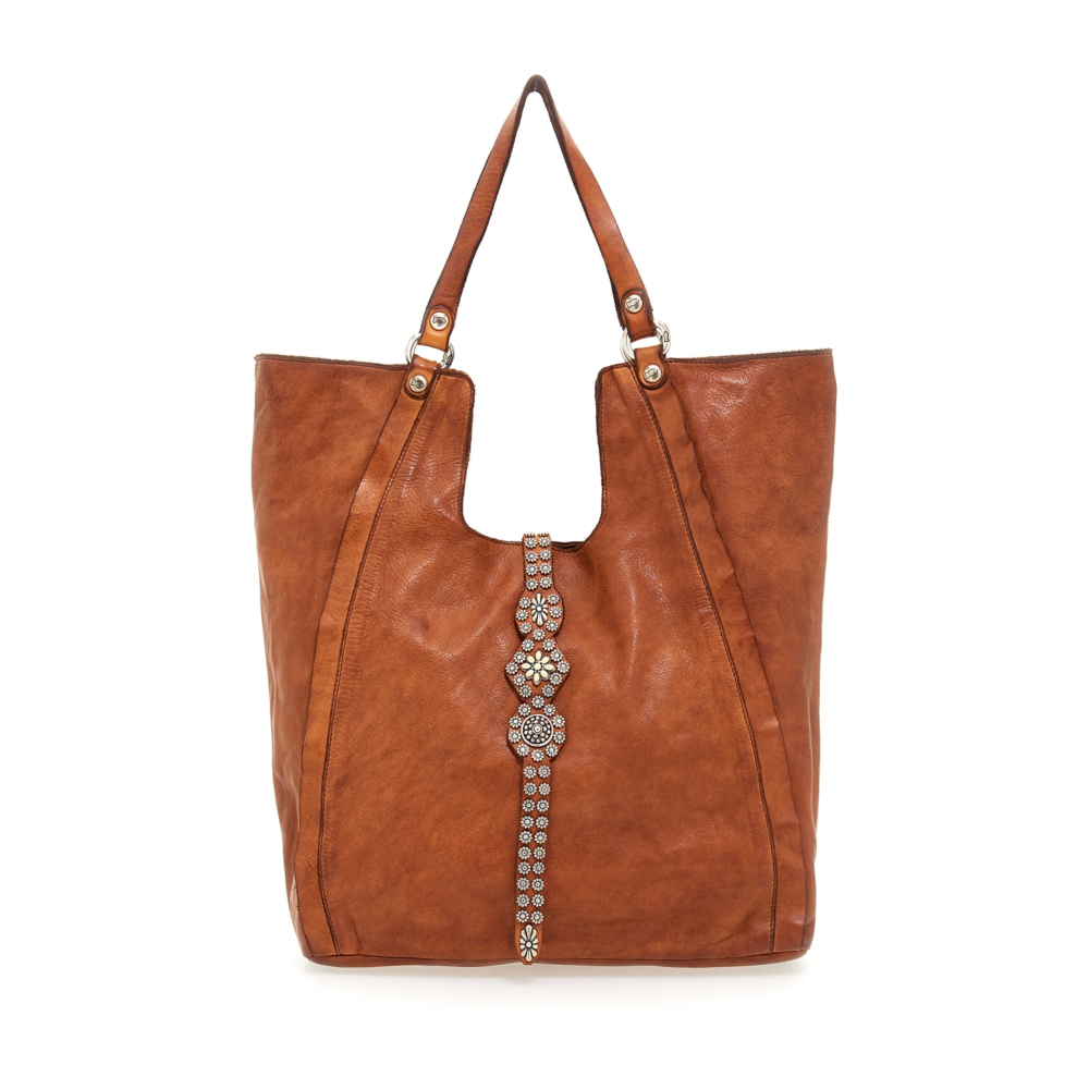 Shopper Cefalù Cognac Campomaggi