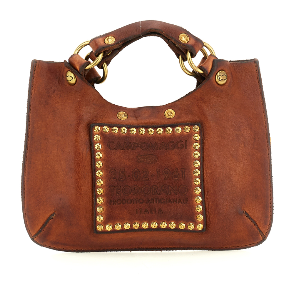 Crossbody Bag Hiddenite Cognac | Campomaggi