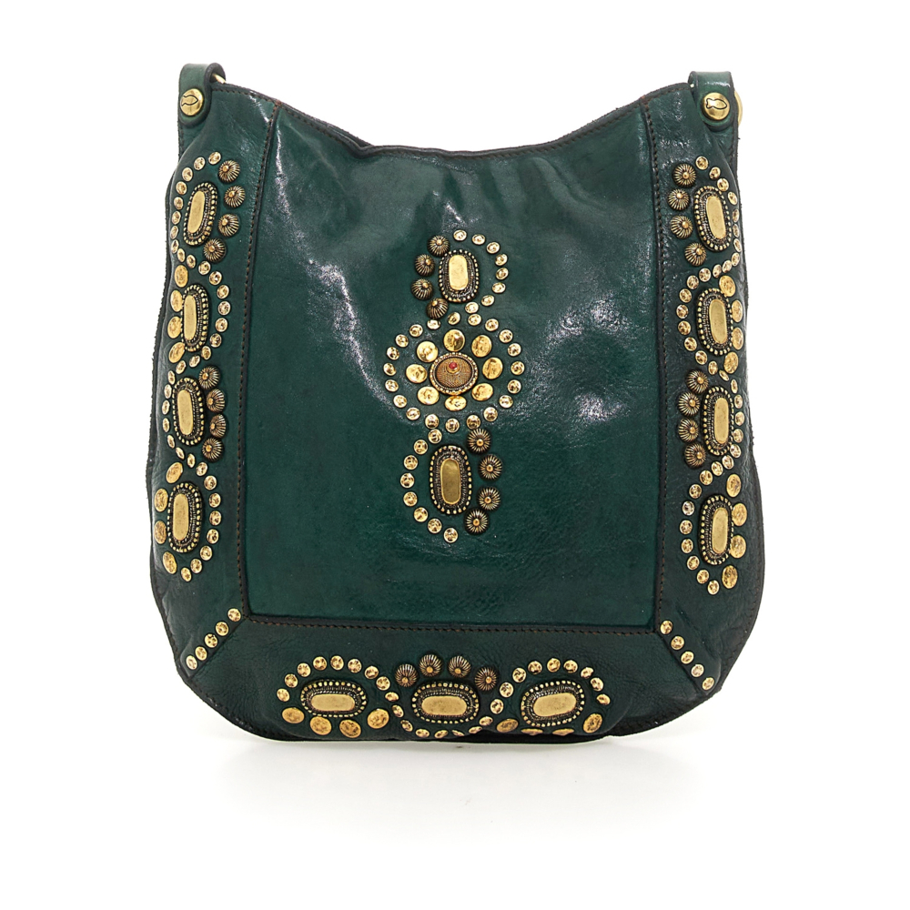 Crossbody Bag Cassiopea Green | Campomaggi