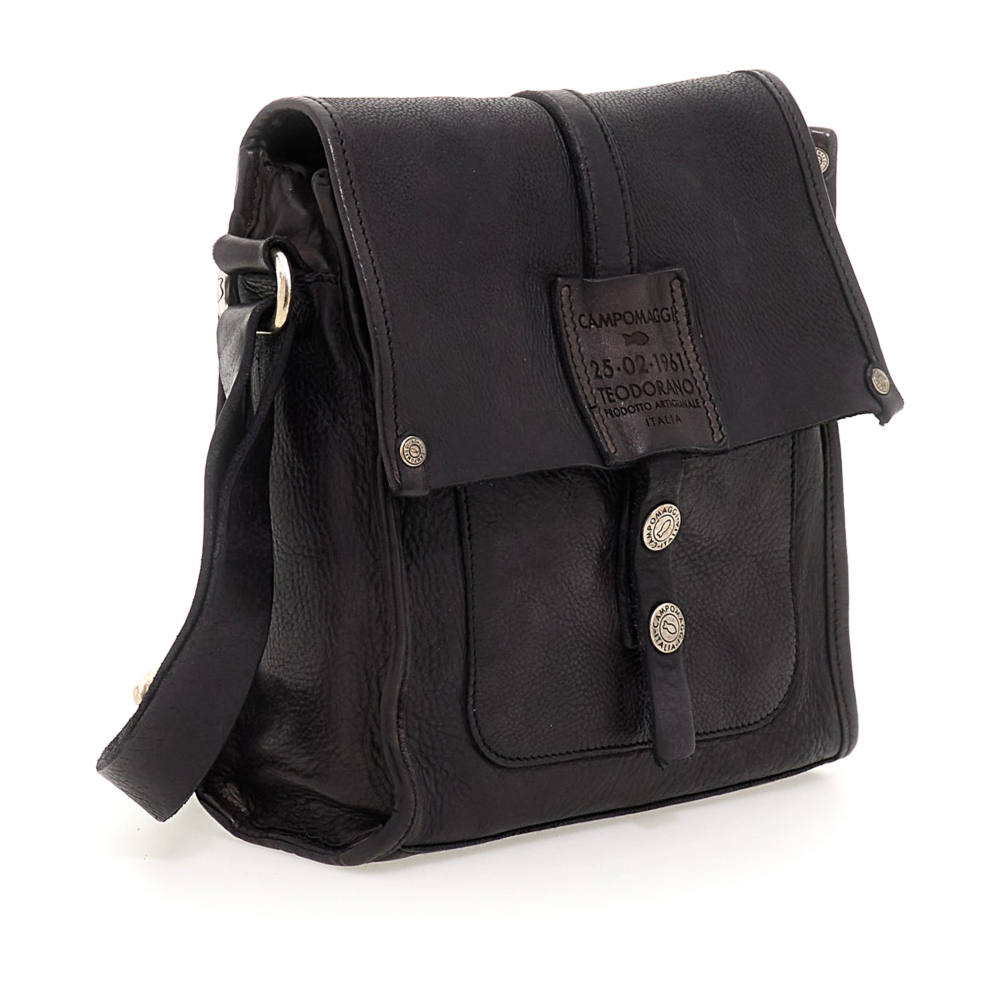 Crossbody Bag Giove Grey | Campomaggi
