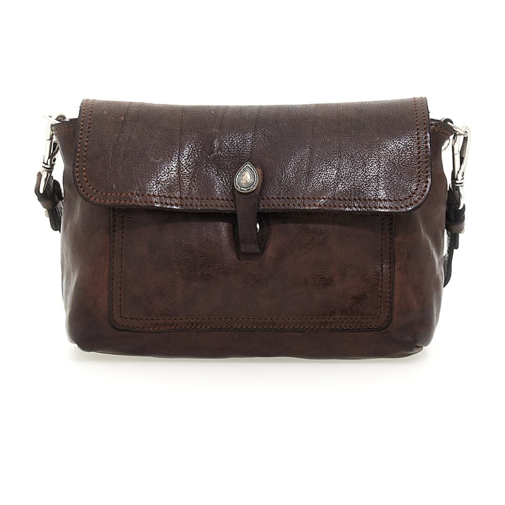 Crossbody Bag Gemini Brown | Campomaggi