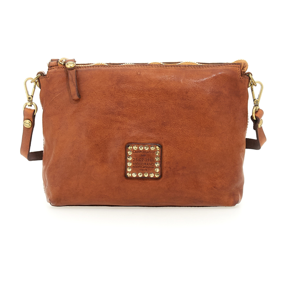 Crossbody Bag Leto Cognac Campomaggi