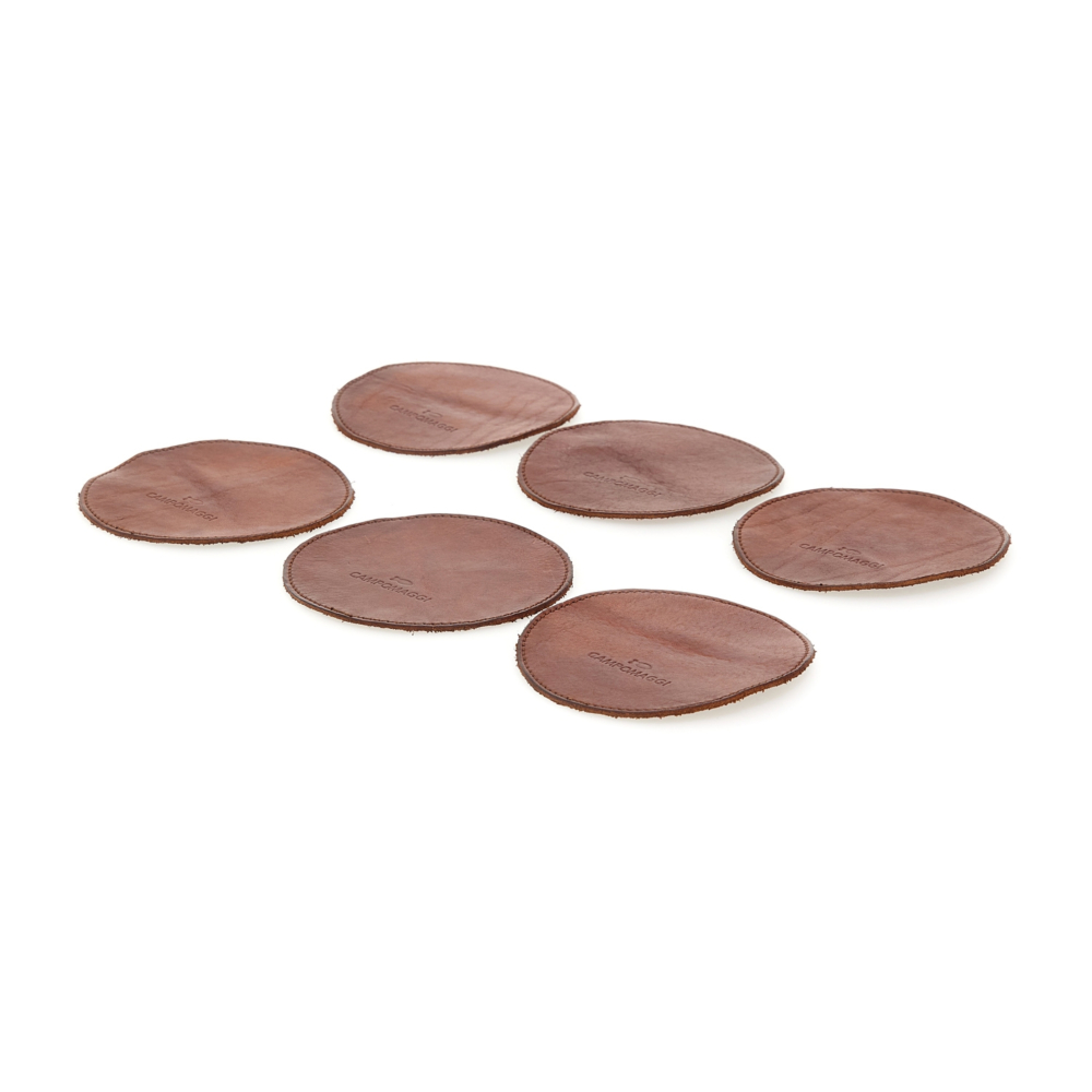 Round Coasters 6 with Case