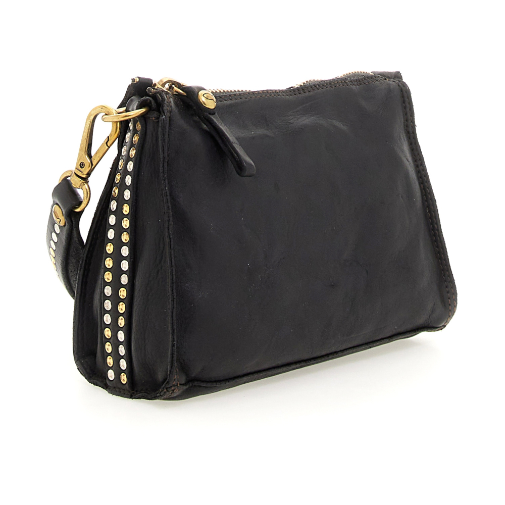 ま*い様 CAMPOMAGGI ブラック ハンドバッグ Shoulder Bag Ebano Black | Campomaggi