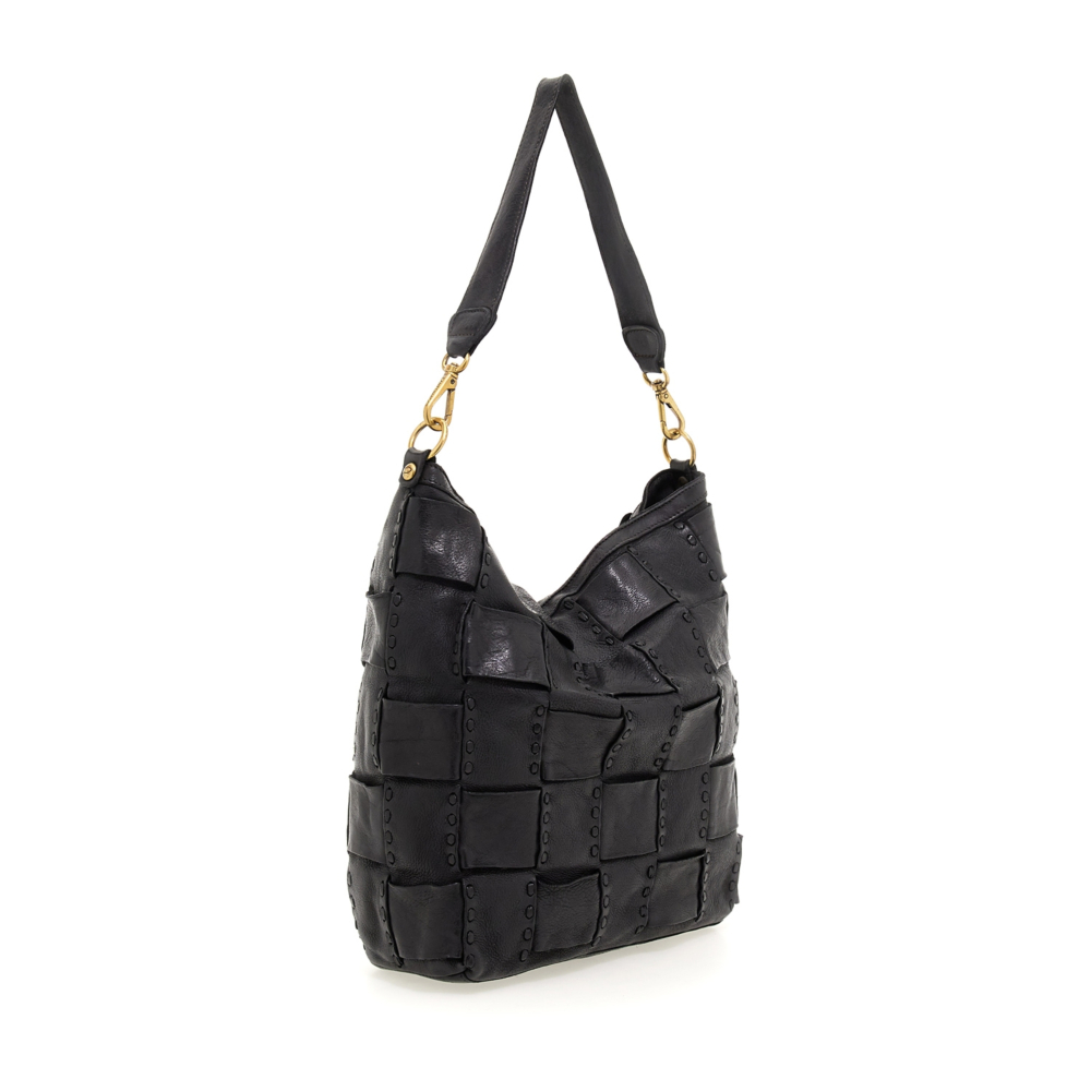 Shoulder Bag Edera Black | Campomaggi