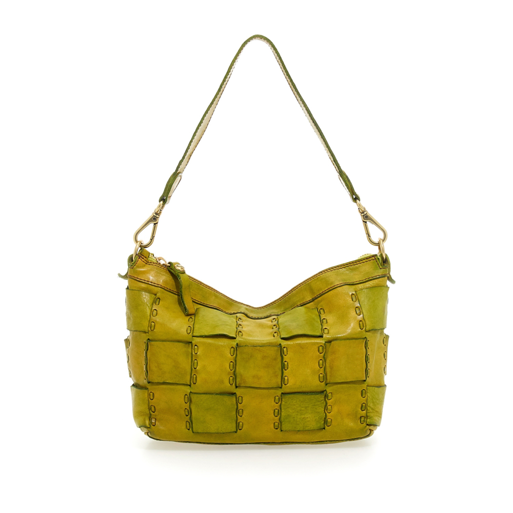 Crossbody Bag Edera Yellow Campomaggi