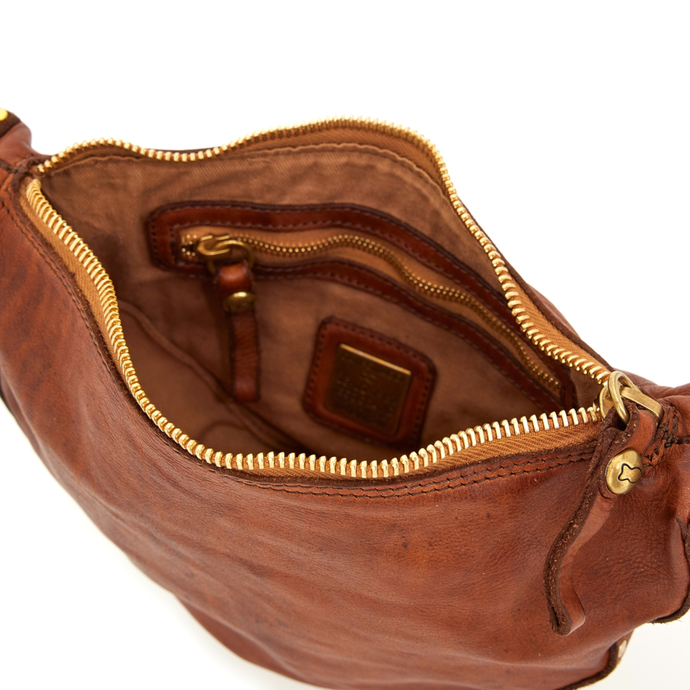 Crossbody Bag Kura Cognac | Campomaggi