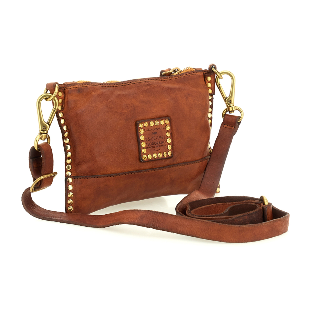 ショルダーバッグ・ポシェット Campomaggi Kura Cognac Crossbody Bag Crossbody Bag Kura Cognac | Campomaggi