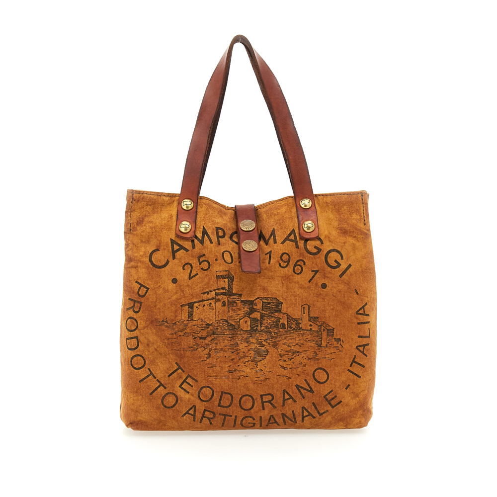Shopping Bag/Shopper Genziana Brown | Campomaggi