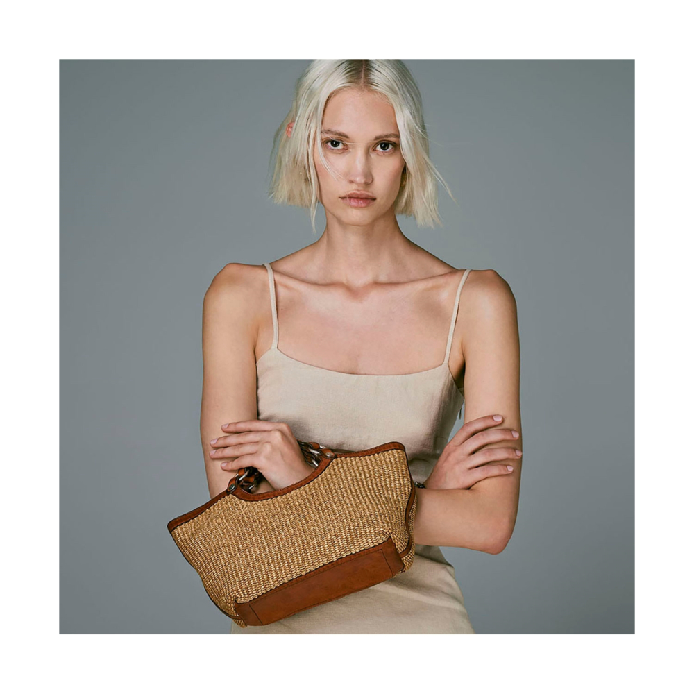 Shopping Bag/Shopper Veracruz Beige | Campomaggi