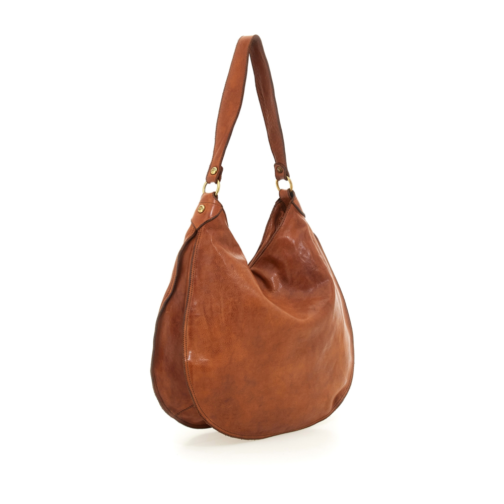 Shoulder Bag Opale Cognac | Campomaggi