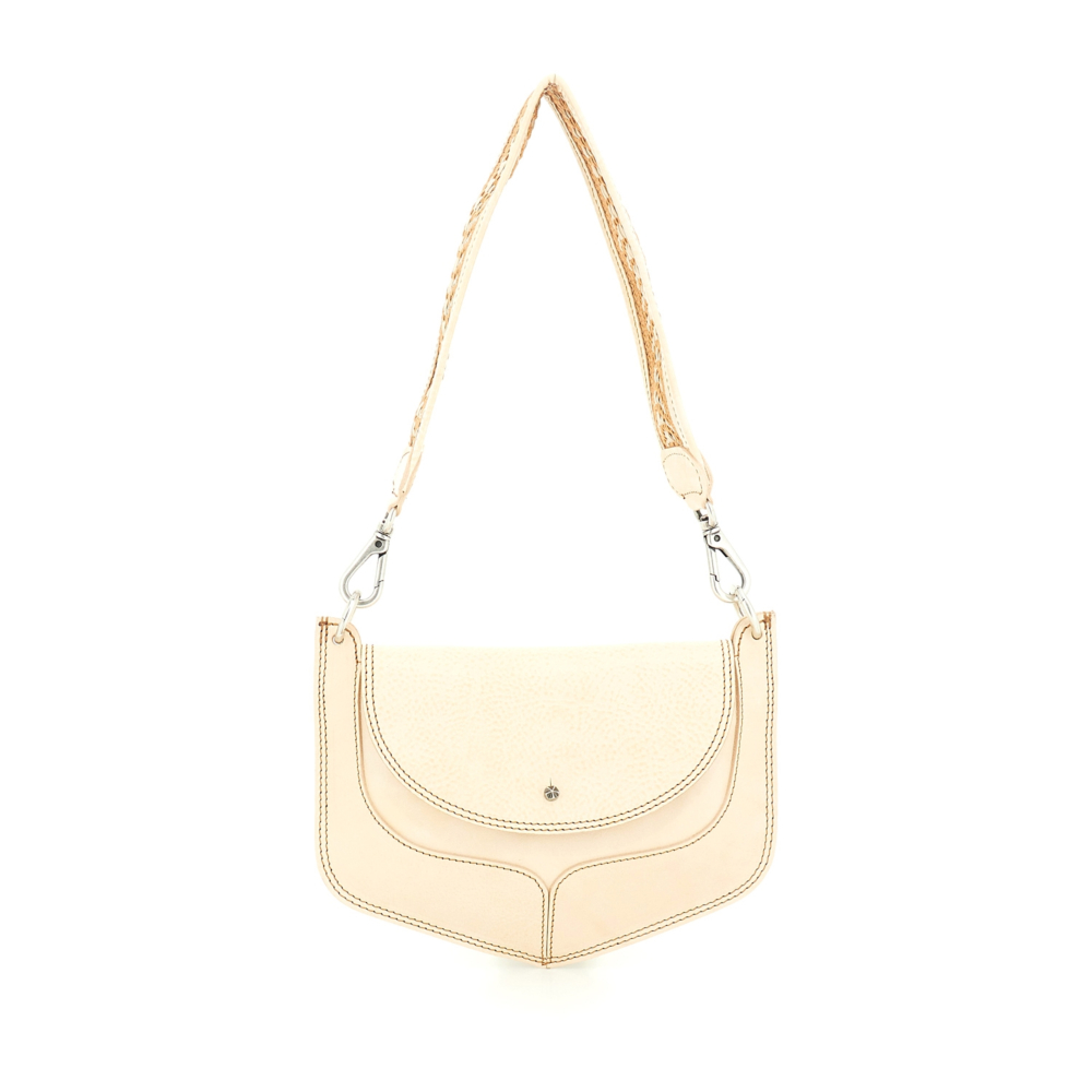 Shoulder Bag Acero Beige | Campomaggi