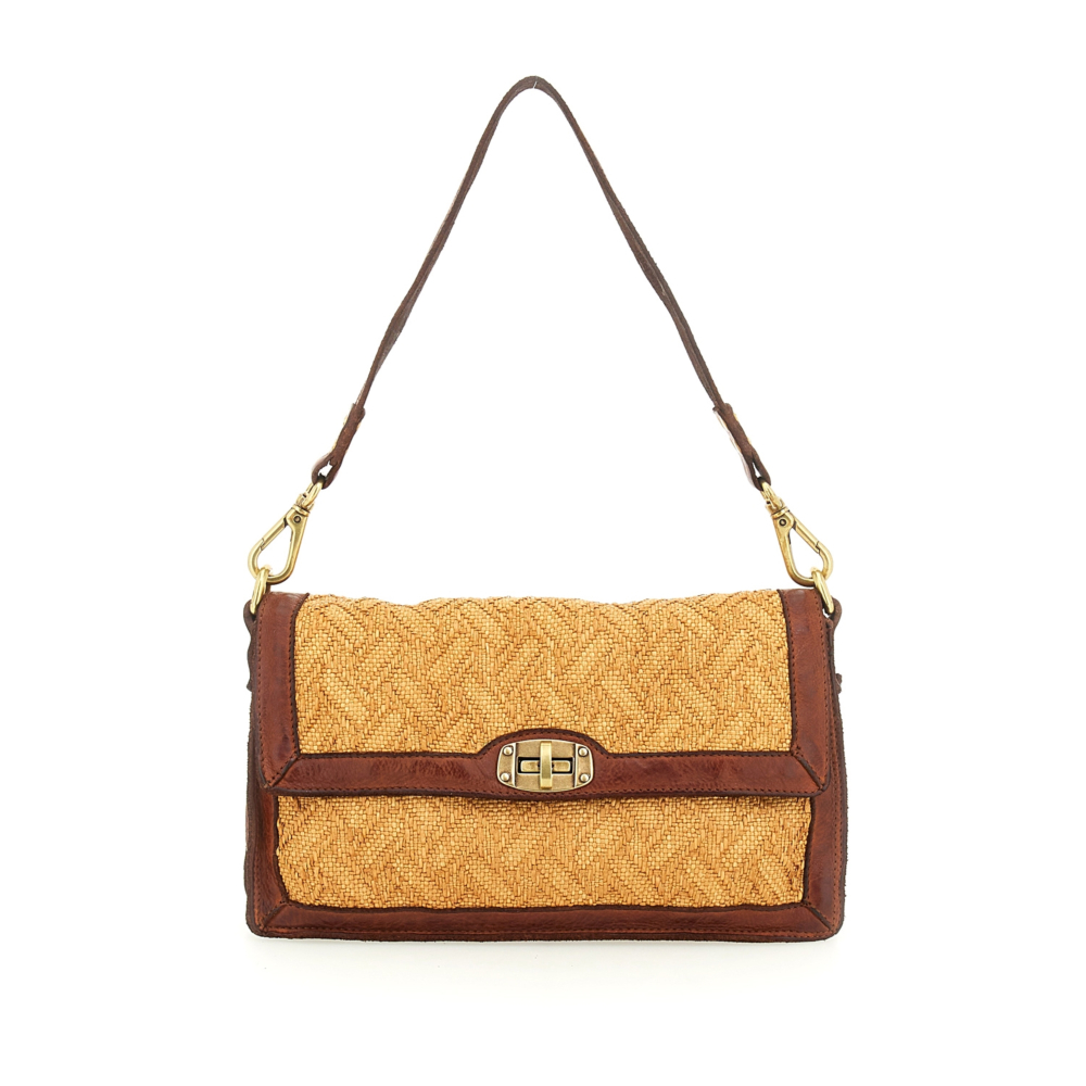 Shoulder Bag Veracruz Beige | Campomaggi
