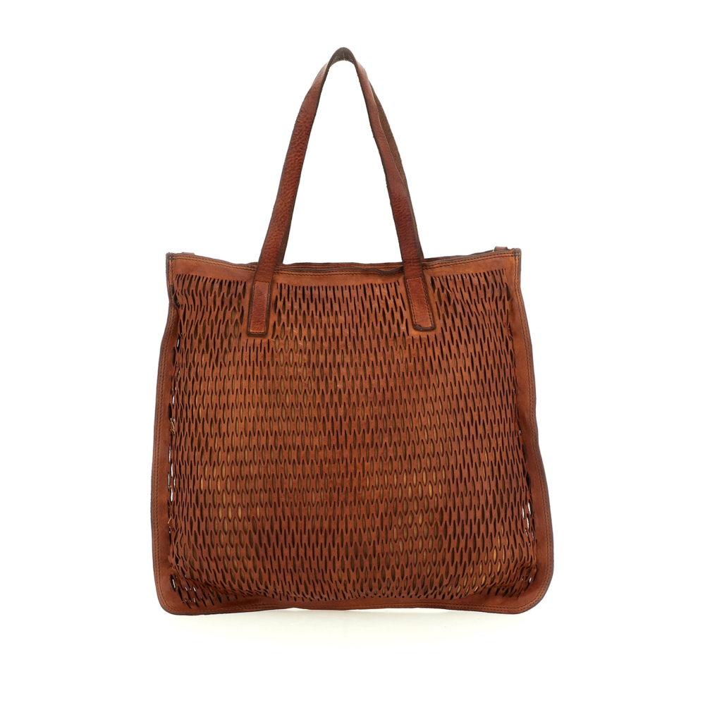 Shopping Bag/Shopper Mangrovia Cognac | Campomaggi