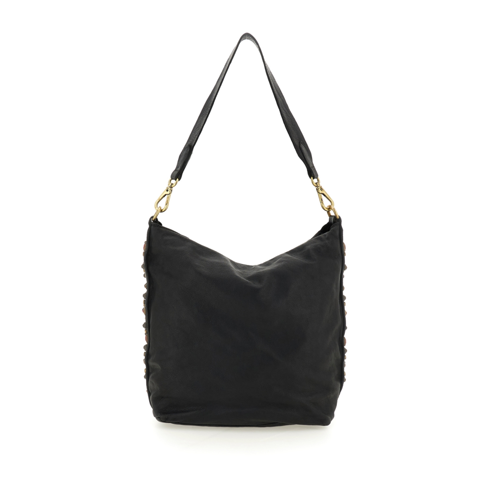 Shoulder Bag Afrodite Black | Campomaggi