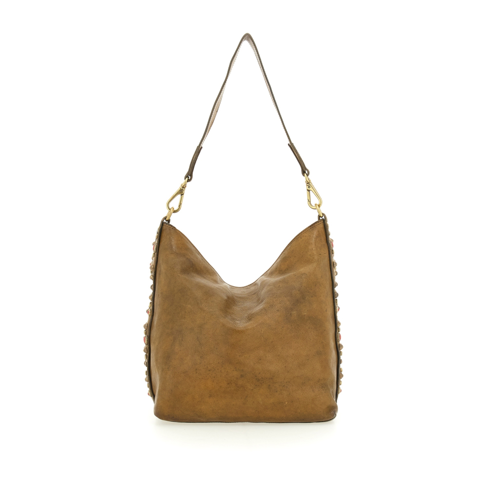 Shoulder Bag Afrodite Green | Campomaggi