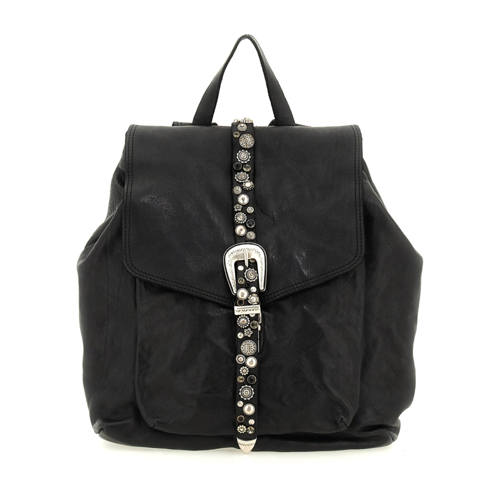 Backpack Cefalù Black | Campomaggi