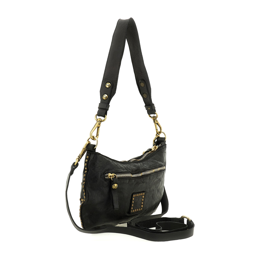 Shoulder Bag Teresa Volterra Black | Campomaggi