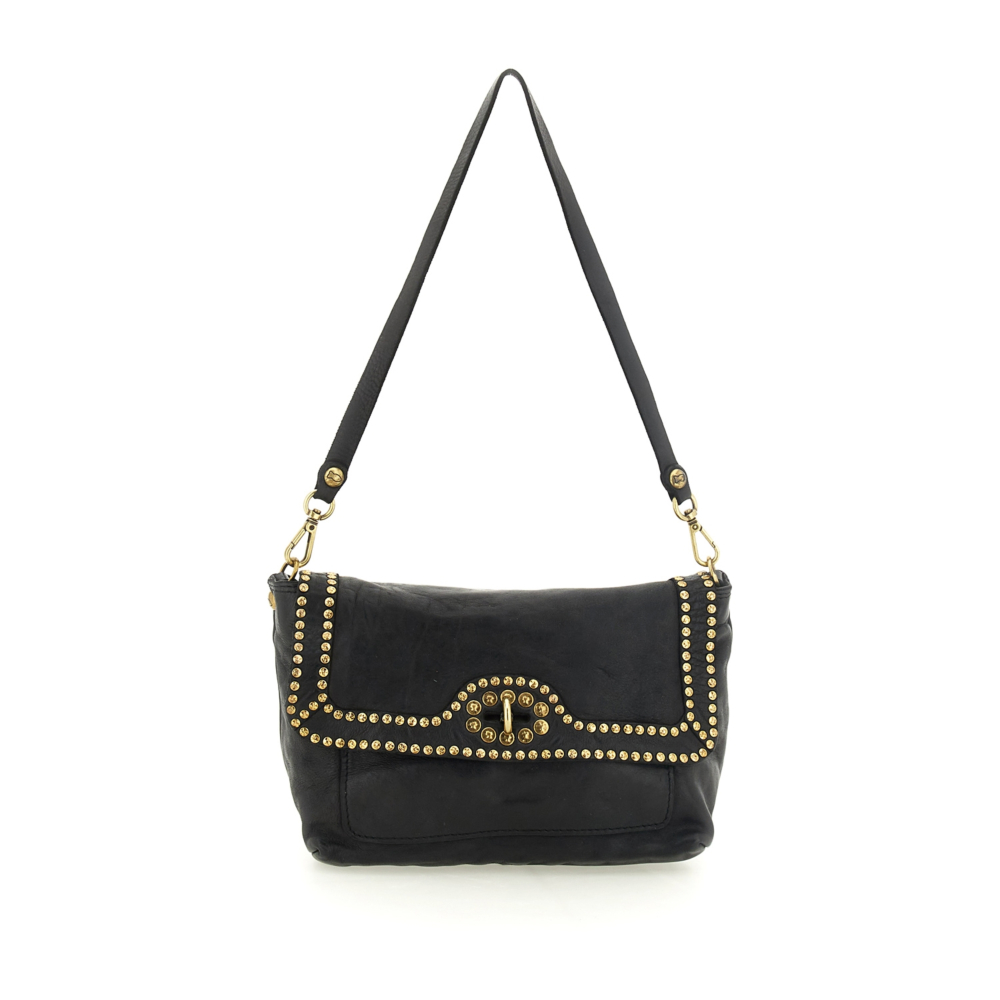 Crossbody Bag Kura Black | Campomaggi
