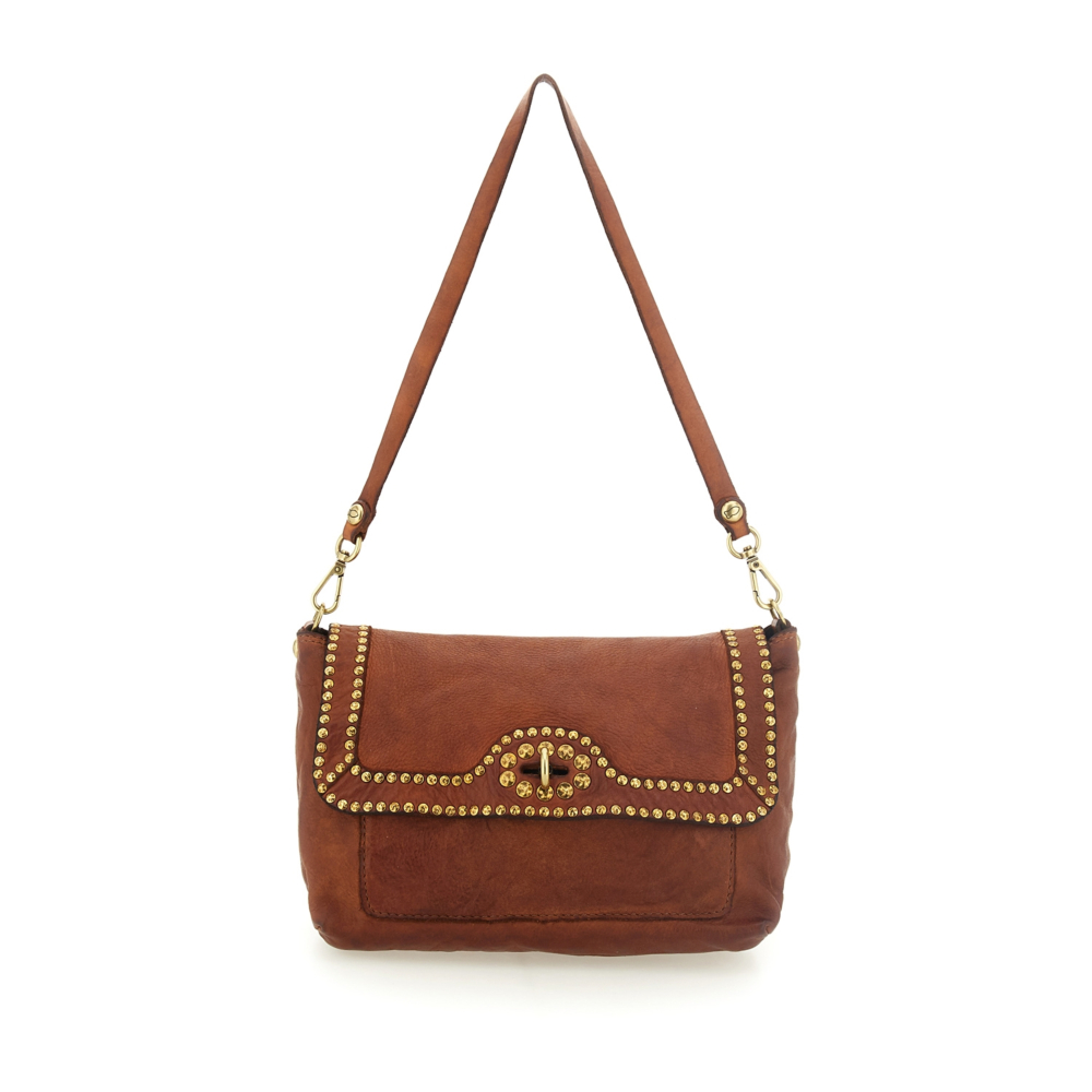 Crossbody Bag Kura Cognac | Campomaggi