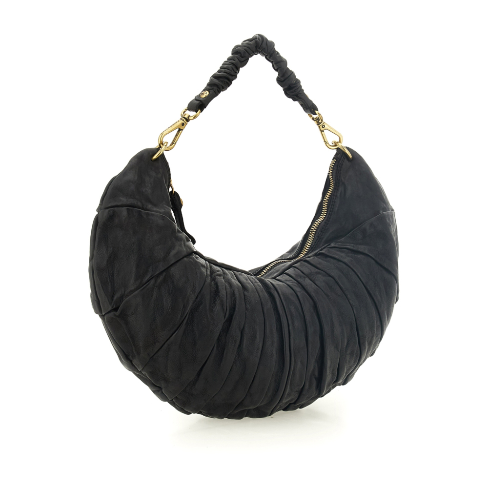 Shoulder Bag Luna Black | Campomaggi