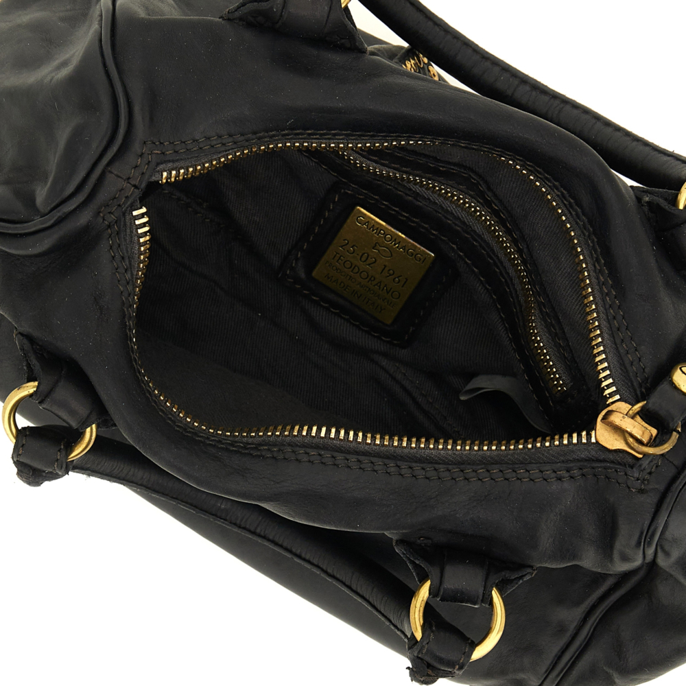 Boston Bags Montalcino Black | Campomaggi