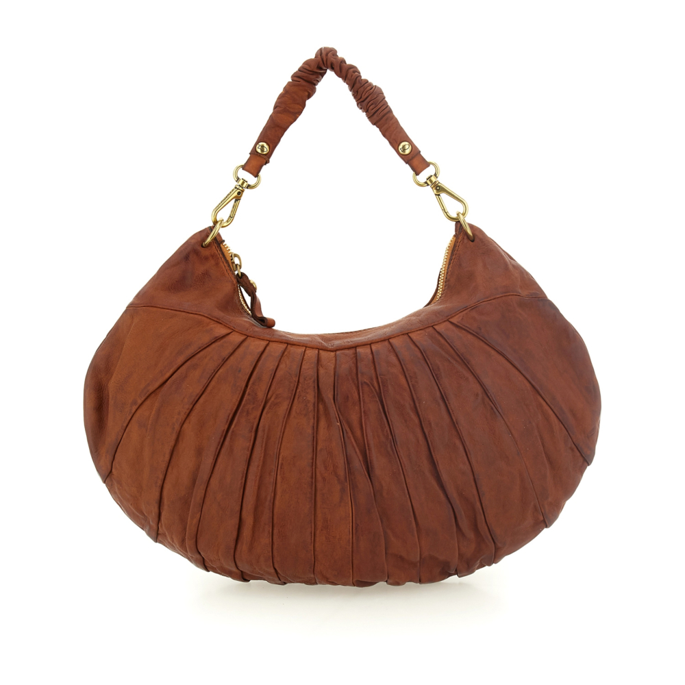 Shoulder Bag Luna Cognac | Campomaggi