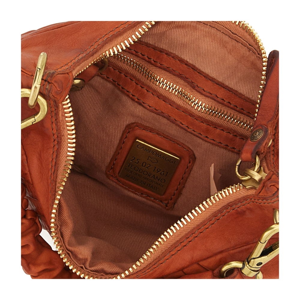 campomaggiショルダーバッグ Shoulder Bag Luna Brown | Campomaggi