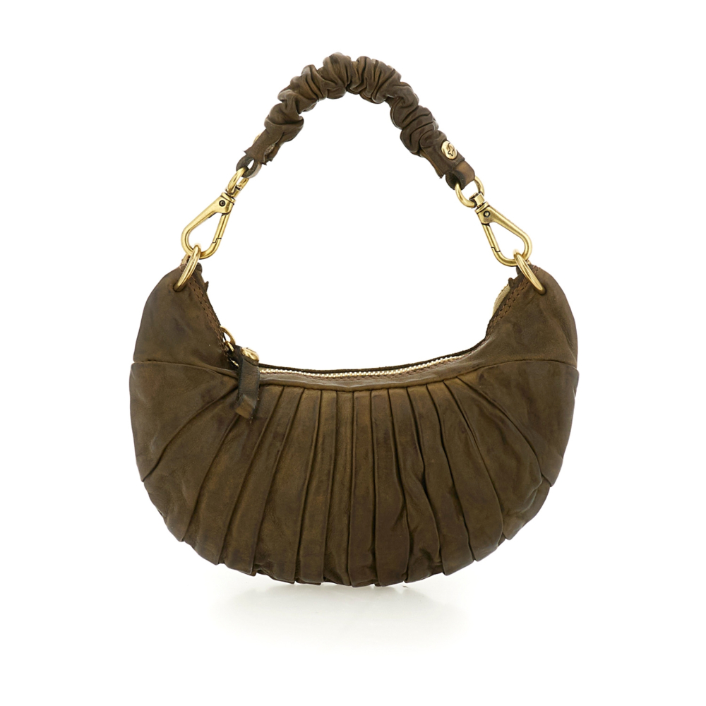 Shoulder Bag Luna Green | Campomaggi