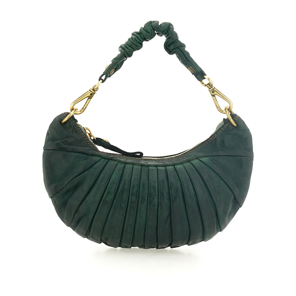 Shoulder Bag Luna Green | Campomaggi