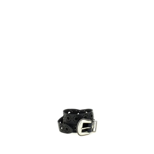 Campomaggi Black Studded belt Belts Classic Black | Campomaggi main image 2