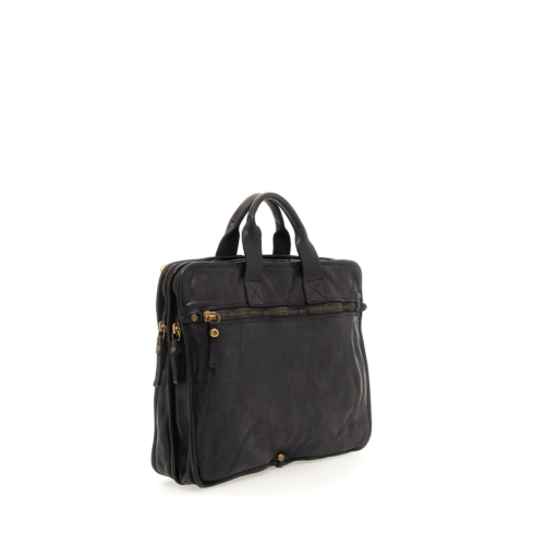 イタリア「カンポマッジ」ビジネス本革バッグが Men's Leather Work Bag- 2024 Collection