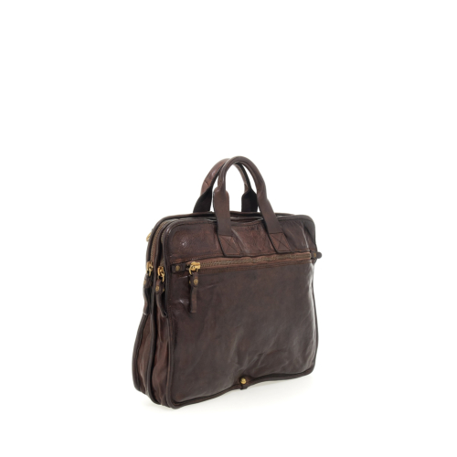 イタリア「カンポマッジ」ビジネス本革バッグが Men's Leather Work Bag- 2024 Collection