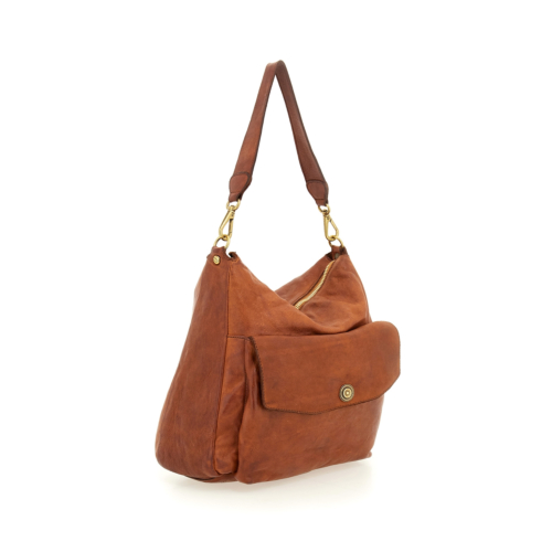 Shoulder Bag Edera Cognac | Campomaggi