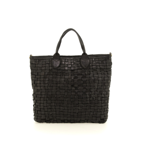Shoulder Bag Ebano Black | Campomaggi