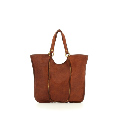 Sac En Cuir CAMPOMAGGI Vintage - Fait Main En Italie - Occasion Bon état