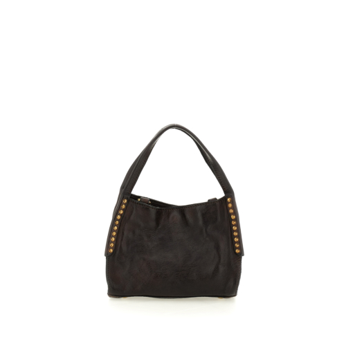 ま*い様 CAMPOMAGGI ブラック ハンドバッグ Italian Leather Bags and Accessories | Campomaggi Official Shop