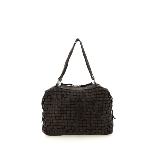 【極美品】Italian Emboss Leather Bag 定価71500円 Italian Leather Handbags - New Collection