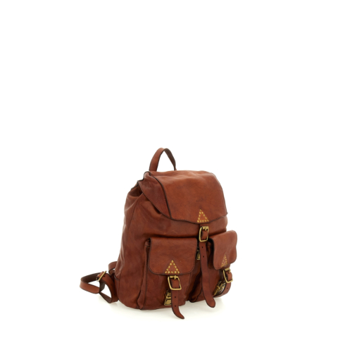 Sac Damart Deux Poches En Cuir Et Suède Noir - Hardware Doré, Dimensions 13x7,5 Pouces, Occasion En Super état