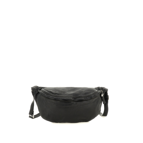 Sac Banane Homme En Cuir Véritable - Fait Main France - Taille Moyenne - Neuf Sans étiquettes