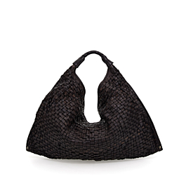 ◆VALLUAT◆ Edero micro bagBlack isbn-54 Textured Mini Woven Tote - Black – BLVD