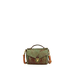 Crossbody Bag Aurora Green | Campomaggi