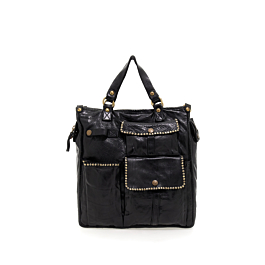 Shopping Bag/Shopper Kura Black | Campomaggi