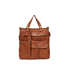 Kurage☀︎ Shopping Bag/Shopper Kura Cognac | Campomaggi