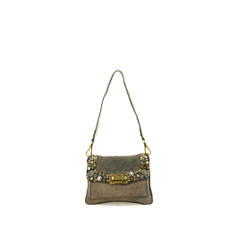 Crossbody Bag Agnese Grey | Campomaggi
