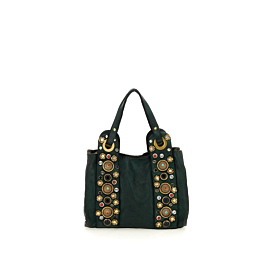 Crossbody Bag Ribes Green | Campomaggi