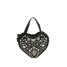 Shopping Bag/Shopper Isola del Giglio Black | Campomaggi